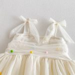 【73-100cm】キャミワンピース ベビー チュール スウィート - 画像 (7)