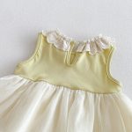 【73-100cm】ワンピース ベビー 丸襟 バルーン - 画像 (9)