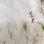 【66-90cm】ロンパース ベビー チュール 刺繍 キャミロンパースワンピ - 画像 (10)
