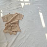 【73-100cm】セットアップ ベビー ボーダー柄 カジュアル - 画像 (8)