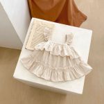【66-100cm】セットアップ ベビー フリルキャミ＆無地ショートパンツ - 画像 (7)