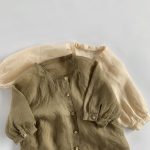 【80-130cm】シャツ ベビー ナチュラル 通気性 UVカット - 画像 (7)