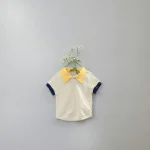 【66-90cm】パンツ or ポロ トップス ベビー 韓国風 ベアーデザイン - 画像 (9)