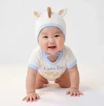 【66-90cm】ロンパース ベビー 韓国風 馬デザイン - 画像 (10)