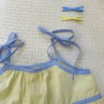 【66-100cm】ロンパース ベビー 韓国風 肩リボン - 画像 (7)