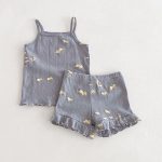 【90-140cm】キャミソールセット 女の子 小花柄 ルームウェア - 画像 (20)