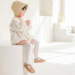 【GOODS】ソックス 透かし柄 リボン付き スウィート - 画像 (3)