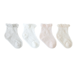 【GOODS】4足セット ソックス 薄手 シンプル - 画像 (4)