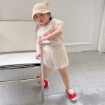 【80-130cm】セットアップ 女の子 レースフリル ノースリーブ - 画像 (18)