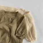 【80-130cm】シャツ ベビー ナチュラル 通気性 UVカット - 画像 (8)