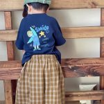 【90-160cm】半袖Tシャツ 男の子 バックプリント カジュアル - 画像 (11)