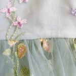 【66-90cm】ロンパース ベビー チュール 刺繍 キャミロンパースワンピ - 画像 (11)