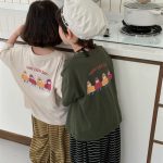 【80-140cm】半袖Ｔシャツ バックカートゥーン プリント - 画像 (8)