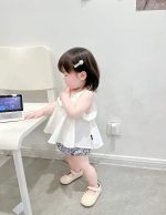 【66-100cm】ショートパンツ ベビー 韓国風 小花柄 - 画像 (23)