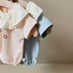 【66-90cm】ロンパース ベビー リル襟 うさぎ柄 - 画像 (11)