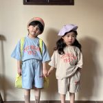 【80-150cm】セットアップ ショートパンツ カジュアル スポーツ - 画像 (10)