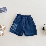 【80-120cm】セットアップ ストライプ デニム おしゃれ - 画像 (8)