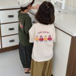 【80-140cm】半袖Ｔシャツ バックカートゥーン プリント - 画像 (9)