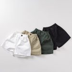 【80-130cm】ショートパンツ キッズ服 ユニセックス 合わせやすい - 画像 (3)