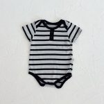 【66-90cm】ロンパース ベビー 爽やか ボーダー - 画像 (10)