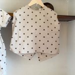 【80-130cm】セットアップorワンピース ノースリーブ ドット - 画像 (14)