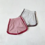 【73-100cm】ショートパンツ ベビー チェック 履きやすい - 画像 (22)