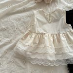 【80-130cm】トップス 女の子 レイヤード ノースリーブ - 画像 (7)