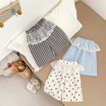 【73-120cm】パンツ 女の子 可愛い チェック - 画像 (8)