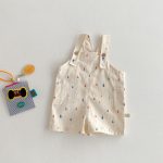 【73-120cm】サロペット ベビー ストライプ カジュアル - 画像 (9)