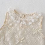 【73-110cm】セットアップ ベビー スウィート 蝶結び - 画像 (11)