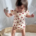 【66-90cm】ロンパース ベビー インスタ映え フリル袖 ラウンドネック - 画像 (4)