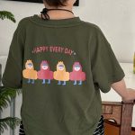 【80-140cm】半袖Ｔシャツ バックカートゥーン プリント - 画像 (13)