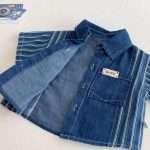 【80-120cm】セットアップ ストライプ デニム おしゃれ - 画像 (12)
