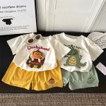 【73-160cm】半袖セットアップ キッズ キャラクター 立体デザイン - 画像 (2)