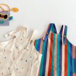 【73-120cm】サロペット ベビー ストライプ カジュアル - 画像 (10)