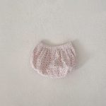 【66-100cm】トップス＆ブルマ ベビー  ピンク 蝶結び付き ドット - 画像 (14)