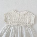 【73-110cm】ニットトップス ベビー 無地 ノースリーブ - 画像 (12)
