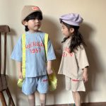 【80-150cm】セットアップ ショートパンツ カジュアル スポーツ - 画像 (13)