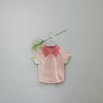 【66-90cm】パンツ or ポロ トップス ベビー 韓国風 ベアーデザイン - 画像 (7)