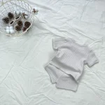 【73-100cm】セットアップ ベビー 韓国風 シンプル リブ - 画像 (18)