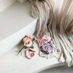 【66-90cm】水着 ベビー ビッグリボン・花柄セパレート スイムウェア - 画像 (6)