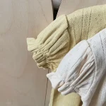 【66-90cm】セットアップ ベビー 韓国風 パフスリーブ - 画像 (4)