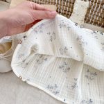 【66-100cm】セットアップ ベビー フラワー柄 クリーム - 画像 (11)