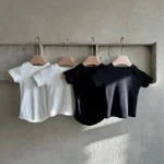 【66-90cm】ロンパース ベビー 韓国風 無地 シンプル - 画像 (9)