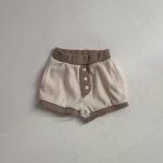 【73-100cm】セットアップ ベビー ボーダーキャミソール&ショートパンツ - 画像 (14)