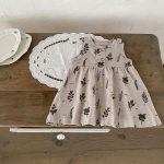 【66-100cm】ワンピース ベビー 小花柄 ノースリーブ - 画像 (13)