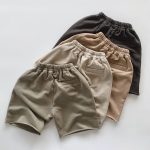 【80-130cm】五分丈パンツ ゴムウエスト スライス コットン - 画像 (3)