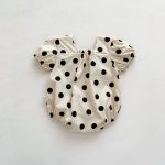 【66-90cm】ロンパース ベビー ウサギ ドットリボン - 画像 (14)