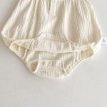 【66-90cm】ロンパース ベビー ブルー 刺繡 可愛い - 画像 (15)
