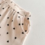 【80-130cm】セットアップ ベビー 女の子 レース ハート - 画像 (13)